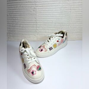 Steve Madden Girls Shoes Happy Strap Closure Sneaker SZ 5